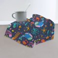 thumbnail image 6 of Pofeuu Marine Inhabitants Print Hand Towel 27.5" x 16" Soft Absorbent Towel for Bathroom SPA Gym Hotel, 6 of 6