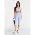 thumbnail image 3 of Avia Women's and Women's Plus SoftSculpt Capri Leggings, 16.5" Inseam, Sizes XS-4X, 3 of 7