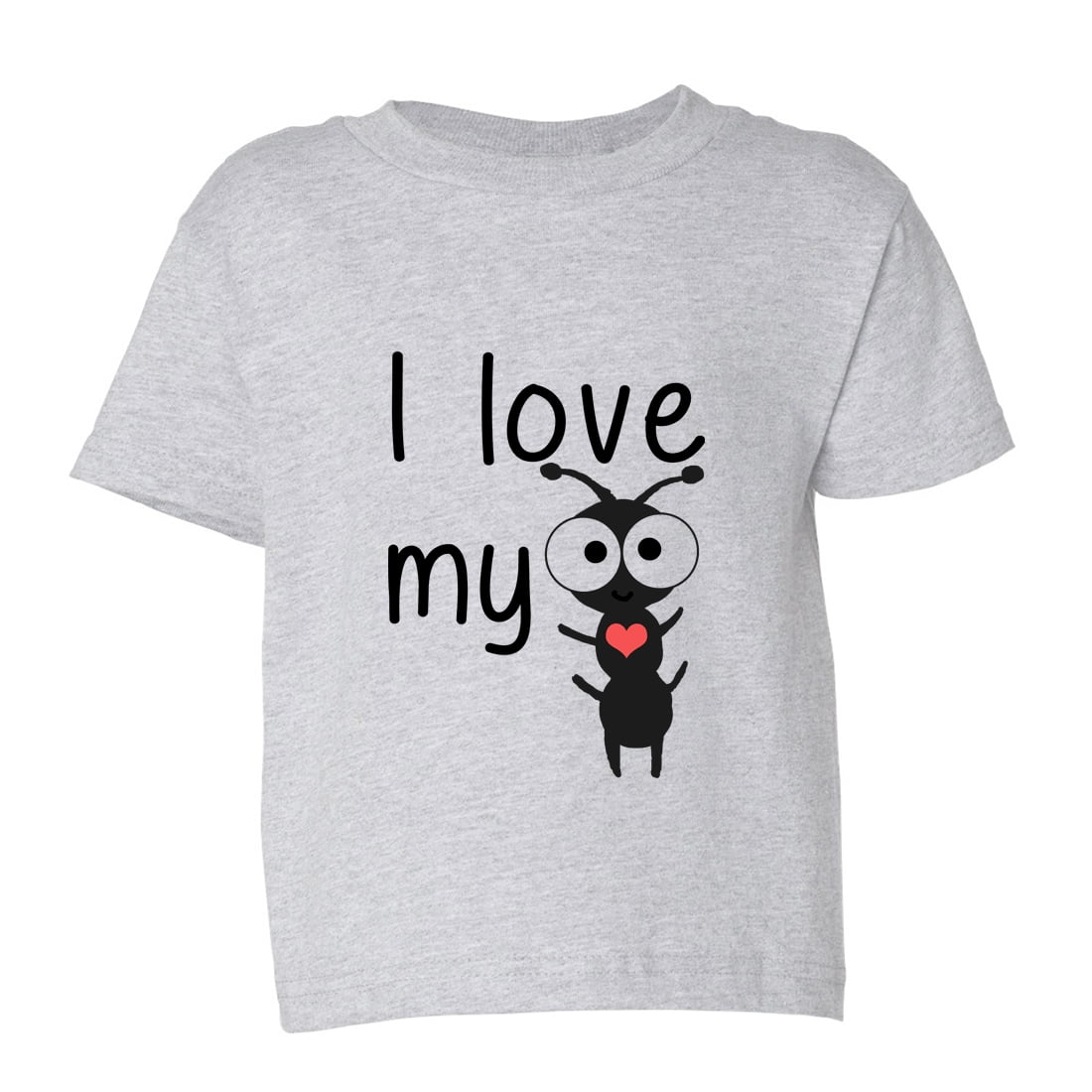 T-shirts for kids Kids shirts baby tee Ants shirt children's gift Boy shirt Love tee I Love My Aunts girl t-shirt