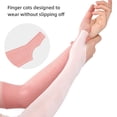 thumbnail image 4 of Arm Moisturizing Cover, Arm Moisturizing Sleeve 1 Pair Elastic Thumb Hole  for Daily Use, 4 of 7