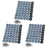 144Pcs Furniture Gliders Easy Moving Sliders with Screw Floor Protector for Tiled Hardwood Floors(25mm Round)