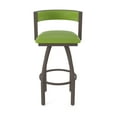 thumbnail image 5 of 861 Artemis 30" Swivel Bar Stool with Bronze Finish and Canter Kiwi Green Seat and Back, 5 of 5