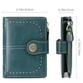 thumbnail image 6 of GOIACII Small Womens Wallet Leather RFID Blocking Bifold Compact Ladies Wallets Credit Card Holder with Zipper Pocket in Box Gift, 6 of 7