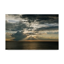 Trademark Fine Art 'Heavenly Great Lake Sunset' Canvas Art by Kurt Shaffer