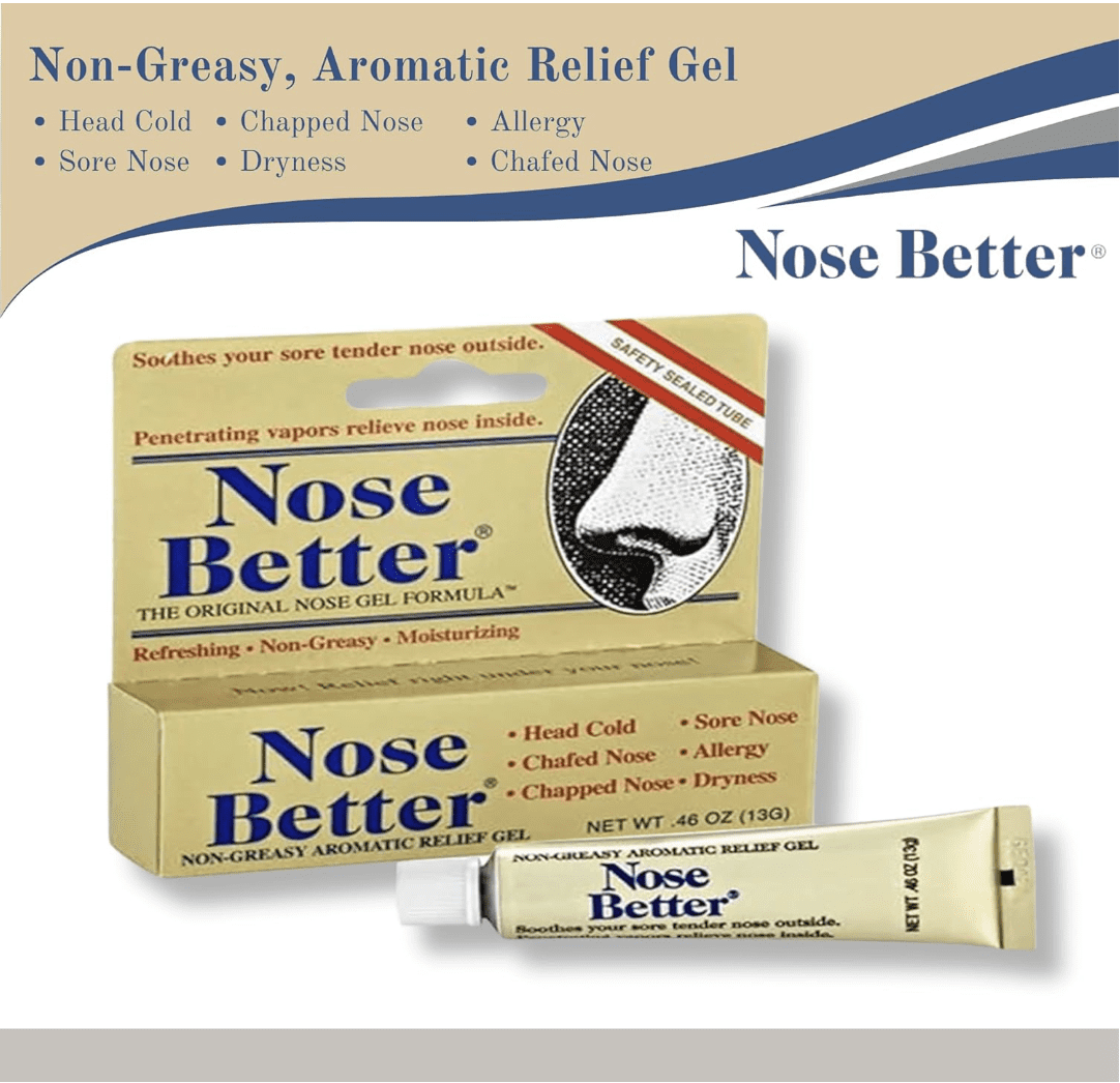 Nose Better Non-Greasy Aromatic Relief Gel - 0.46 oz (WM)