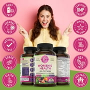 Womens Daily Multivitamin and Multimineral Supplement, Made for Women.
