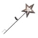 thumbnail image 1 of Estacas solares, decorativas, impermeables, luces de metal con forma de globo de vidrio agrietado para decoraciones de jardín al aire libre, luces LED blancas cálidas alimentadas por energía solar,, 1 of 5