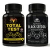 Black Seed Oil and Total Test Testosterone Booster Combo Pack