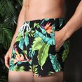 thumbnail image 4 of Bañador para hombre, pantalones cortos de secado rápido con bolsillos, pantalones cortos informales, pantalones de playa de aguas termales junto al mar, 4 of 6