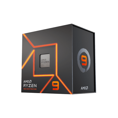 AMD Ryzen 9 7900 - Ryzen 9 12-Core Socket AM5 65W AMD Radeon Graphics Processor - 100-100000590BOX