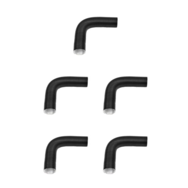 Inteprter Tubo de salida de aire de coche antichoque de seguridad mejorada de metal con construcción de papel de aluminio duradero de 76 mm a Type2 NO2
