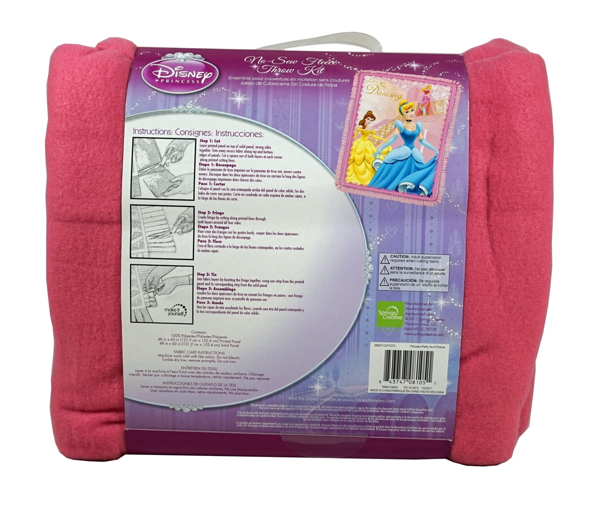 NEW no sew fleece blanket kit - arts & crafts - by owner - sale