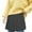 B, variant on White Skirt Base Skirt Fart Curtain Folded In White Sweater With Hangers for Skirts, Size XL