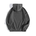 thumbnail image 5 of VBARHMQRT Chandails en Molleton à Col Bénitier pour Femmes Style Britannique à la Mode avec Poche à Cordon de Serrage Manches Longues Chandail à Capuchon de Sport Décontracté (1), 5 of 5