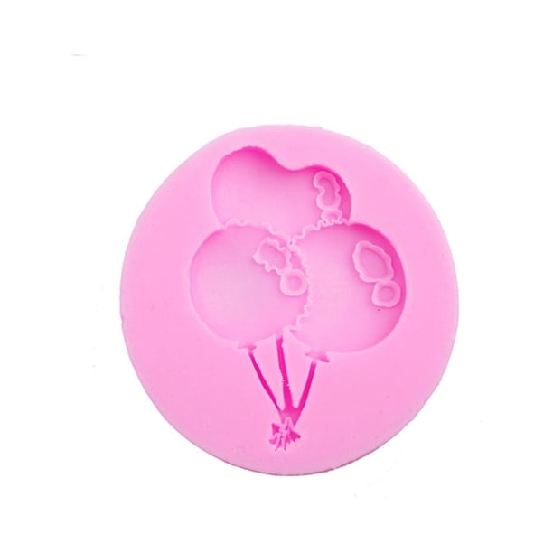 Molde De Silicona Con Forma De Globo Para Decorar Pasteles De Fondant, Galletas De Chocolate Y Tartas. Herramientas Para Repostería.
