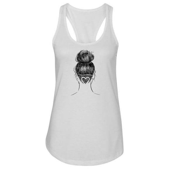 Woman With Undercut Style Tank Women -Image by Shutterstock, Female Large