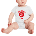 thumbnail image 2 of Newest Tunisia National Soccer Team Fan Baby Rompers Bodysuit (White, 0-3 Months), 2 of 5