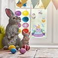 thumbnail image 5 of Guozer Easter Window Stickers Easter Decals Easter Window Clings for Glass Windows, Nursery, Boys and Girls Room Decor, Spring Window Easter Egg Bunny Wall Decals Peel and Stick, 5 of 6