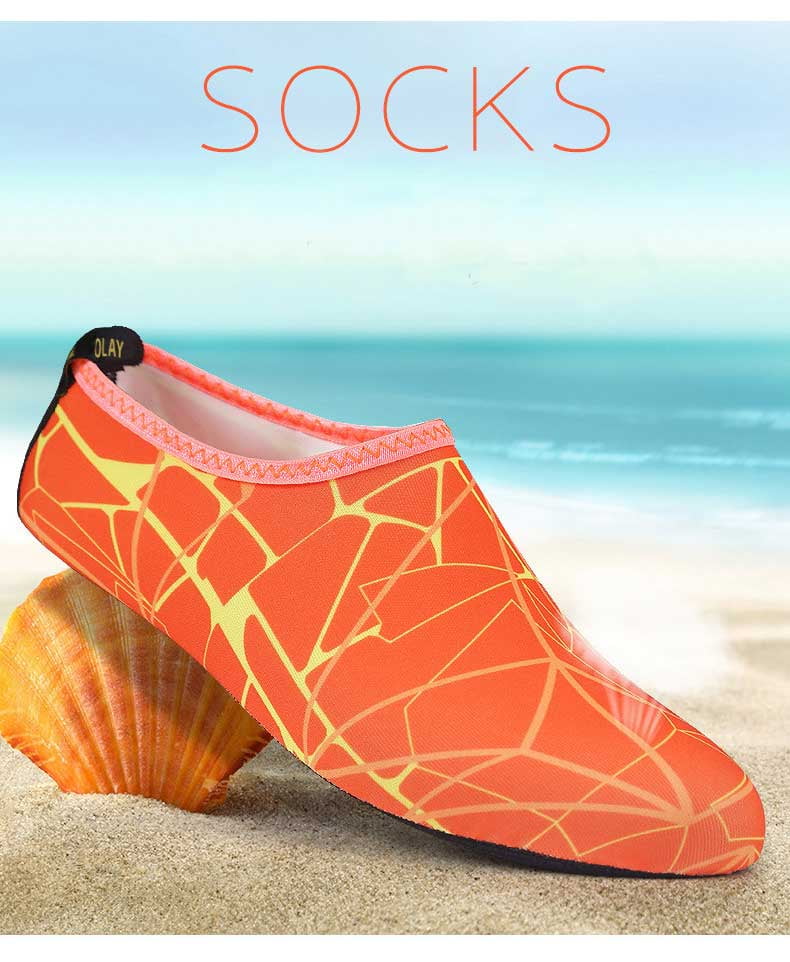 Epicgadget Barefoot Water Shoes, Running, Orange XL.US 910 EUR 4041
