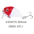 thumbnail image 2 of destyer 1pcs/10pcs 4.5cm Artificial Little Fat Rock Bait Colorful Mini Fishing Lures Plastic Crankbaits, 2 of 4