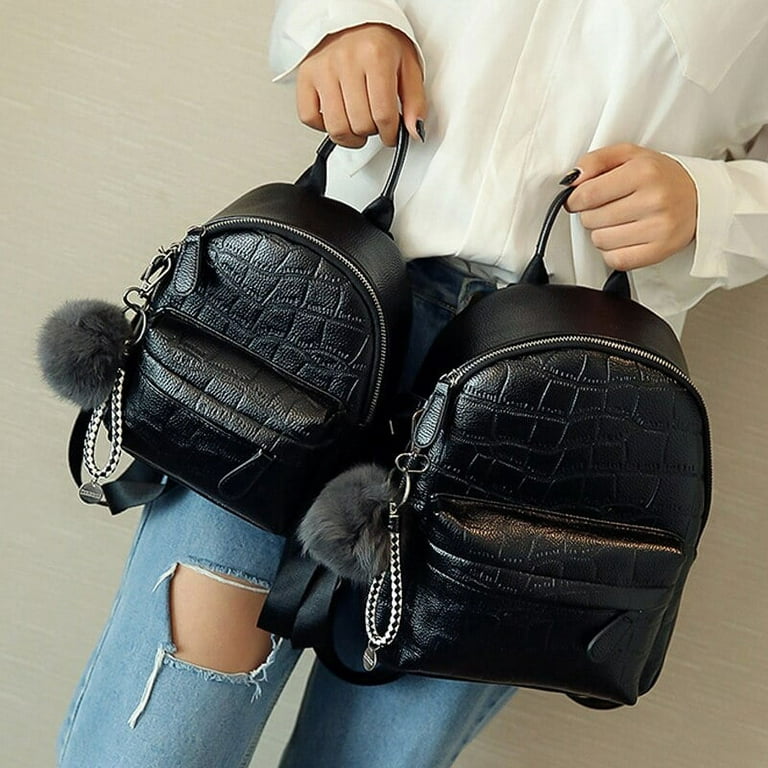 Mini Backpack for Women PU Leather Multifunction Crossbody Bag Ladies Phone  Purse and Handbags Luxury Design Shoulder Bag - AliExpress
