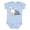 AE-Light Blue, variant on My 1st Easter with Cute Bunny and Carrot Boys or Girls Baby Bodysuit