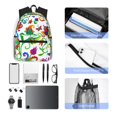thumbnail image 4 of Disketp Paisley Mochila Ligera Clásica con Múltiples Bolsillos, Mochila Casual para Hombre y Mujer, Ideal para Escuela, Trabajo y Viajes, 4 of 6