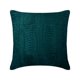thumbnail image 1 of Fundas de almohada decorativas, funda de almohada de 45 x 45 cm (18 x 18 pulgadas) verde, fundas de almohada verde pavo real, funda de almohada lisa con textura y pliegues, cuadrada de seda - verde, 1 of 3