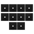 thumbnail image 2 of Gas Stove Burner Liners 10Set Black Heat Resistant Protector For Household Users In Cooking, 2 of 3