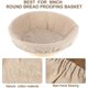 thumbnail image 4 of Forro de tela para cesta de fermentación de pan redonda, banneton de masa madre, tela para fermentación, cubierta de ratán natural para cesta de masa para hornear, 4 of 7