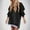 Black, variant on WJHWSX Womens Dresses,Dresses for Women,Womens Fall Dresses,Long Sleeve,Crew Neck,Soft,Solid,S(US:4)