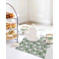 thumbnail image 4 of Cute Rabbits Kitchen Dish Towels for Drying Dishes Set of 3, Green Farmhouse Leaves Plants Cartoon Bunny Waffle Weave Microfiber Hand Tea Bathroom Towels Quick Dry & Absorbent Towel 12x12, 4 of 7