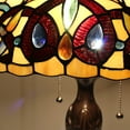 thumbnail image 3 of RADIANCE Goods Tiffany-Style 2 Light Victorian Table Lamp 16" Shade, 3 of 9