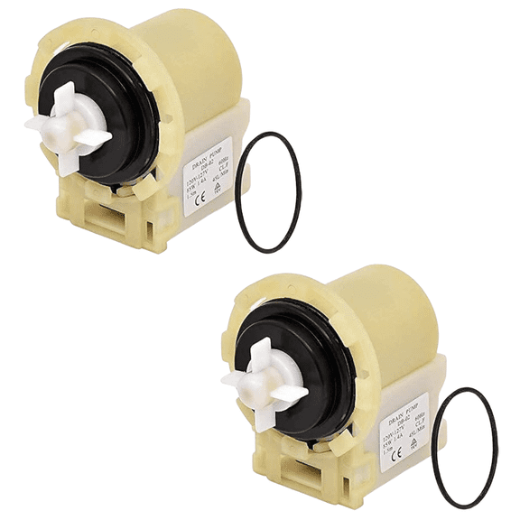 Scaroo 8540024 Washer Drain Pump Compatible with Whirlpool W10117829 PS11757304 2-Pack
