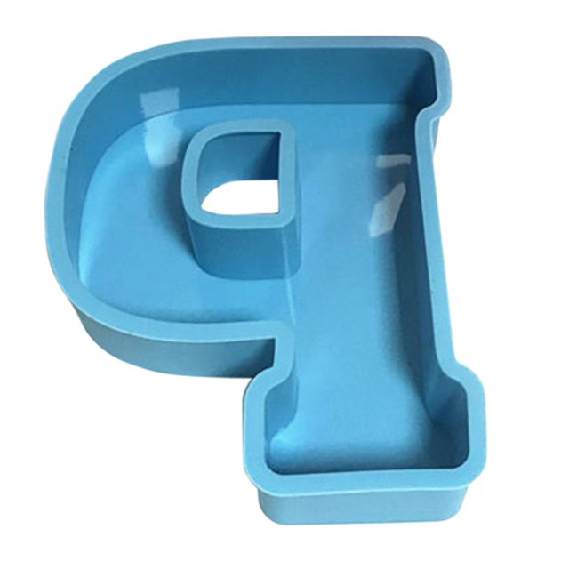 DIY Crystal Alphanumeric Cake Mold 26 English Alphanumeric Cake Silicone Mold