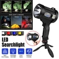 thumbnail image 1 of Led Searchlight Spotlight 6000mah Rechargeable Battery 15800 Lm Super Bright Flashlight Outdoor Emergency Tool, 1 of 9