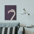 thumbnail image 2 of Stupell Industries Flamingo Pink Purple Portrait Design Canvas Wall Art by Design Fabrikken, 24" x 30", Canvas, 2 of 6