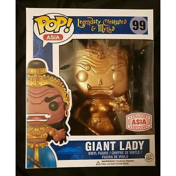 Funko Pop! Asia Giant Lady Gold 99 Asia Exclusive