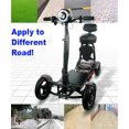 thumbnail image 4 of Foldable Mobility Scooter for Adults and Seniors, Lightweight & Long Range Four Wheel, 4 of 7