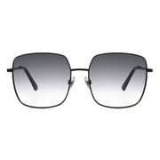Foster Grant Women's Square Matt Black Sunglass