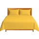 thumbnail image 1 of Sábanas Matrimoniales Lisas We2 Dream 100% Algodón Color Amarillo Canario 4 Piezas, 1 of 10