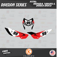 thumbnail image 4 of Kalair GFX Graphics Kit for Honda XR125L (2003-2013) Division Series, 4 of 5