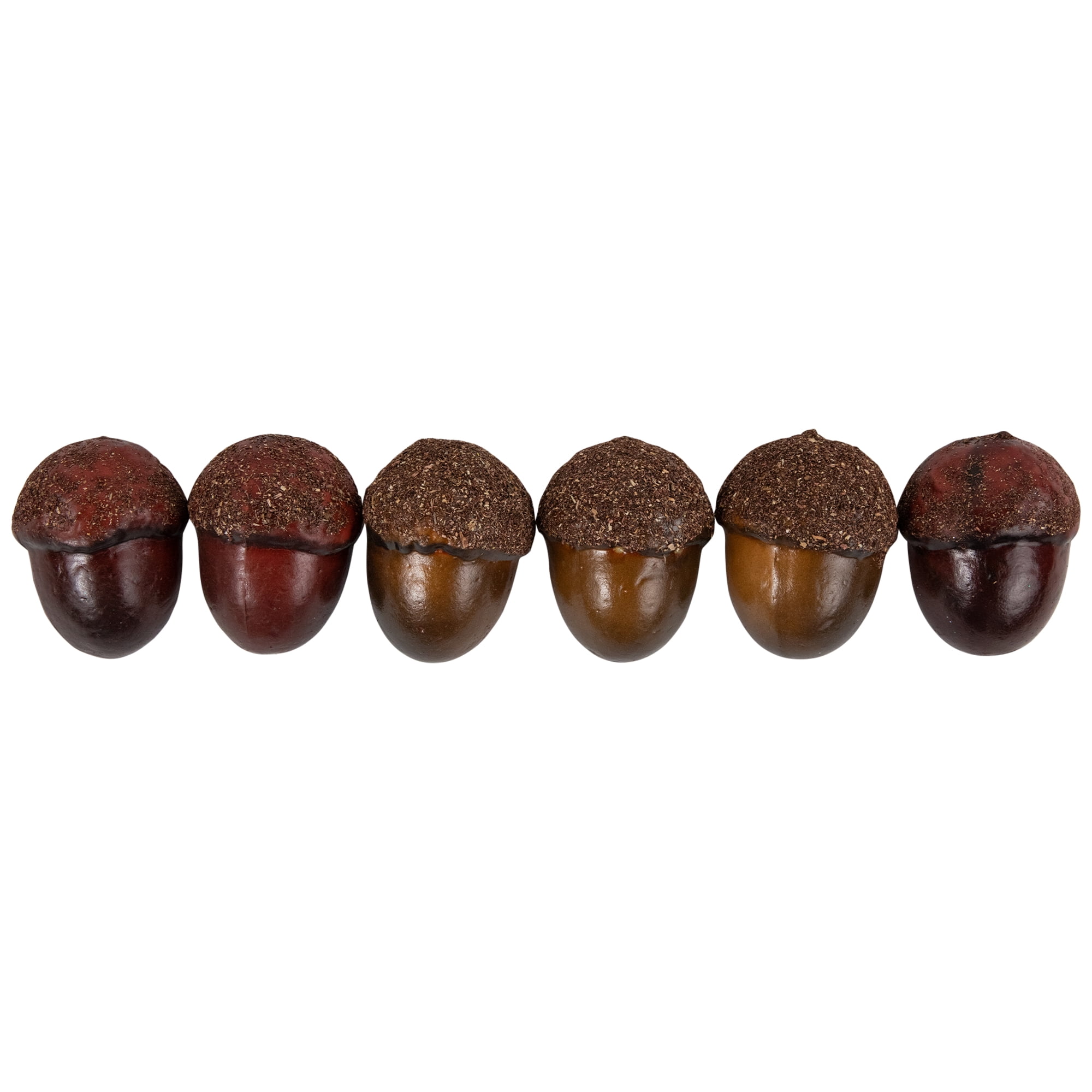 10-Piece Fall Harvest Artificial Acorns and Maple Leaves Decoration Set