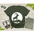 thumbnail image 6 of Cool Wild Goat Animal Horn Livestock Silhouette Capricorn T-Shirt Goat Lover Shirt Farm Animal Goat Gift Tshirt Farm Life Animal Lover Shirt, 6 of 8