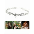 thumbnail image 5 of Fashion Elven King Crowns with Stylish Diamonds Adjustable Size Elegant Designs for Parties and Weddings Decoration, 5 of 10
