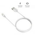thumbnail image 3 of Cargador magnético USB Reloj de pulsera Cable cargador para Xiaomi Mi Band 8 (Blanco 1m), 3 of 9