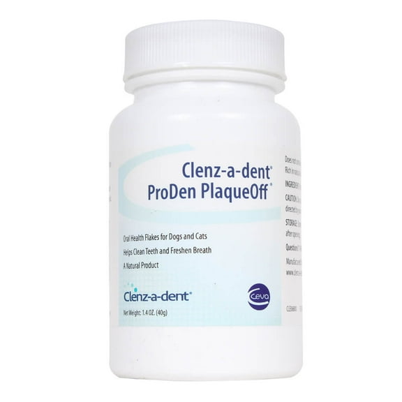 Clenz-A-Dent Plaqueoff Food Additive  40 g