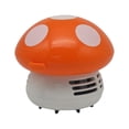 thumbnail image 3 of Unatoiry Keyboard Desktop Portable Mini Vacuum Desk Strong Suction Electric Dust Sweeper Home Office Debris Cleaning Tool Orange, 3 of 6