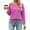 A1-Pink Stripe, variant on Chiclily Sweatshirts for Women Crewneck Loose Fit Long Sleeve Striped T-Shirts Brown Stripe 2XL