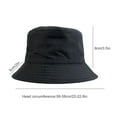 thumbnail image 2 of Solid Color Hats Fisherman Style Unisex Lightweight Uv Special For Summer Outdoor Beach Vacation, 2 of 12